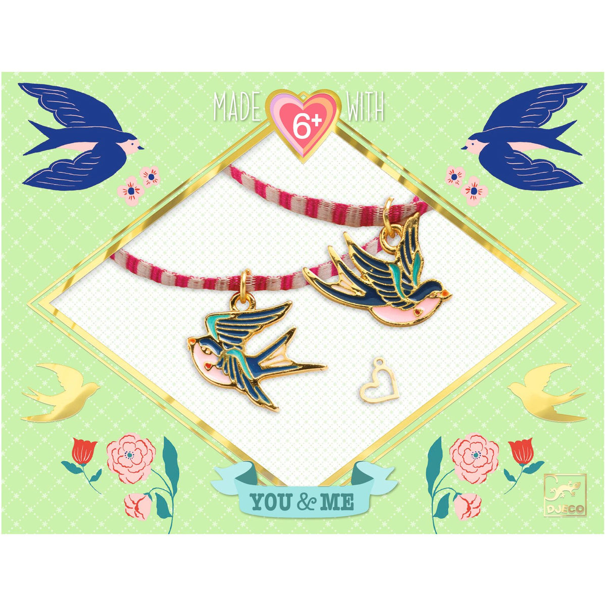 Kit bijoux Rubans oiseaux – Djeco