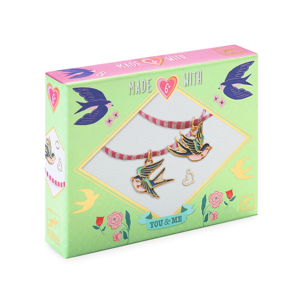 Kit bijoux Rubans oiseaux – Djeco