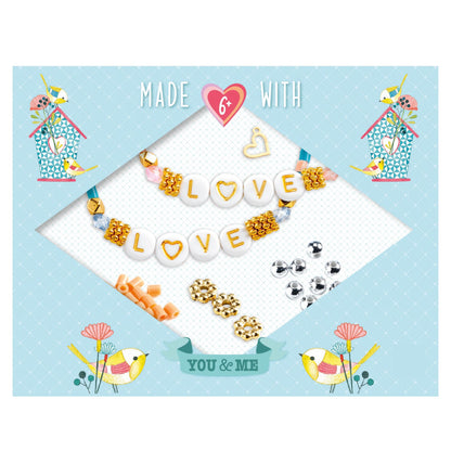 Kit bijoux Enfilage lettres – Djeco