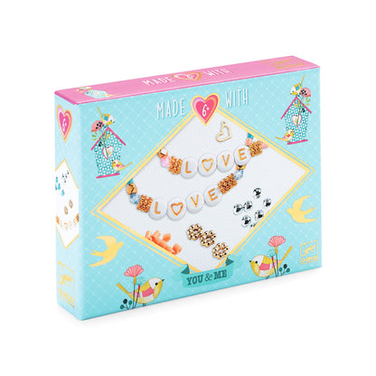 Kit bijoux Enfilage lettres – Djeco