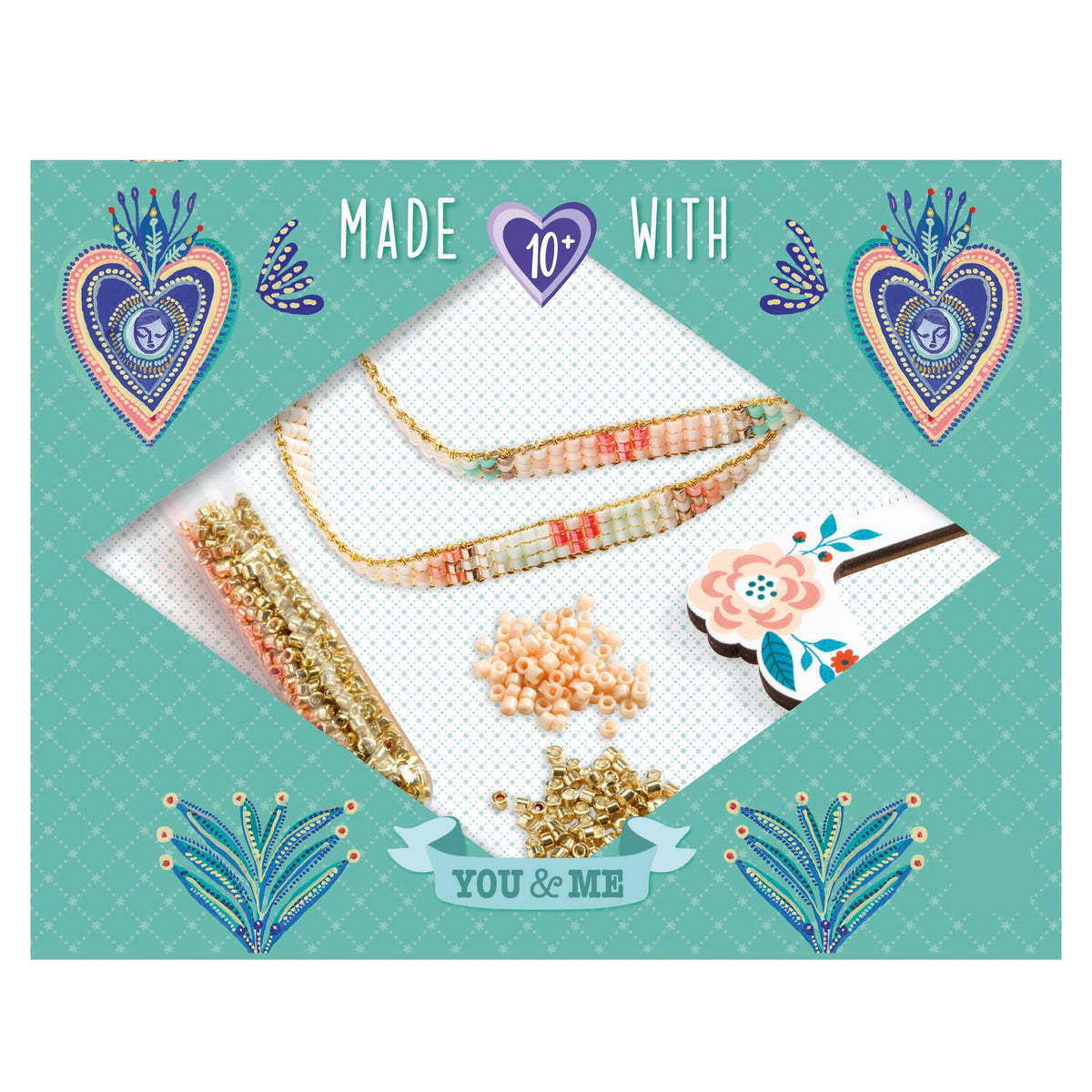 Kit bijoux Miyuki et cœurs – Djeco