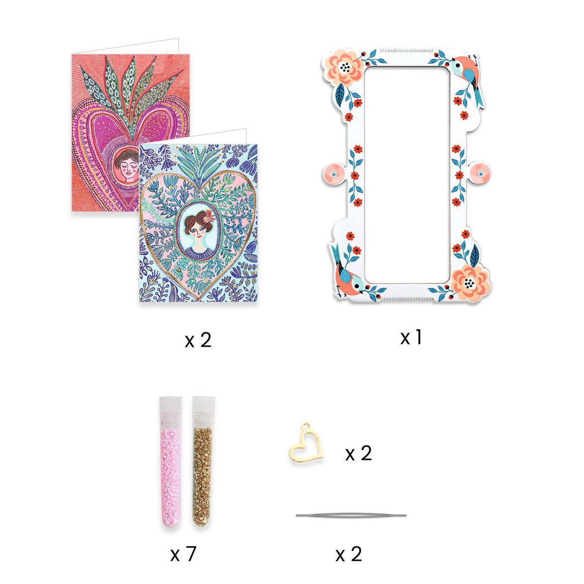 Kit bijoux Miyuki et cœurs – Djeco