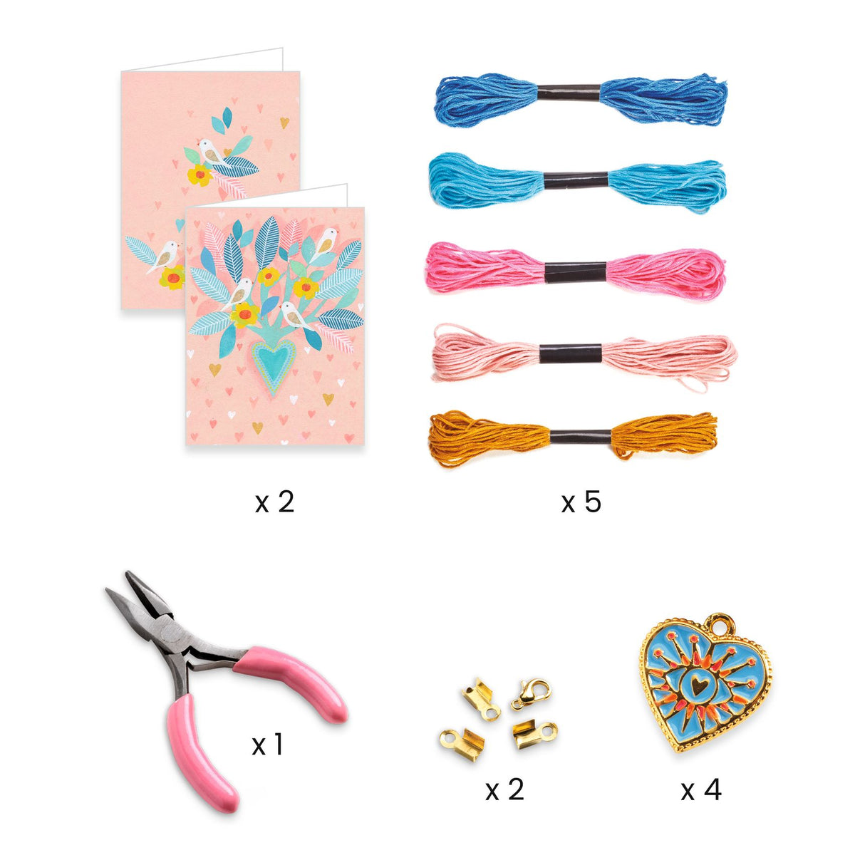 Kit bijoux Amitiés et cœurs – Djeco