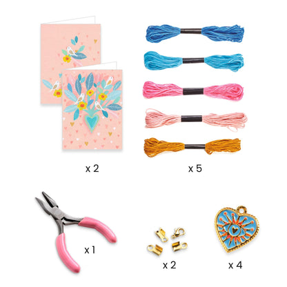 Kit bijoux Amitiés et cœurs – Djeco