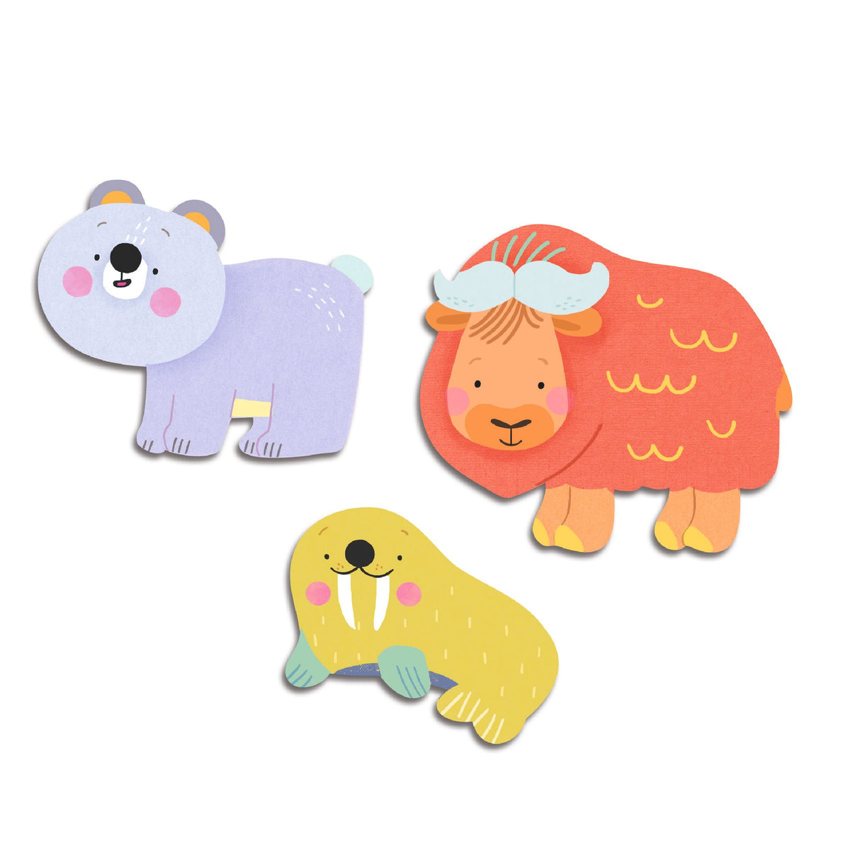 Gommettes Animaux de la banquise – Djeco
