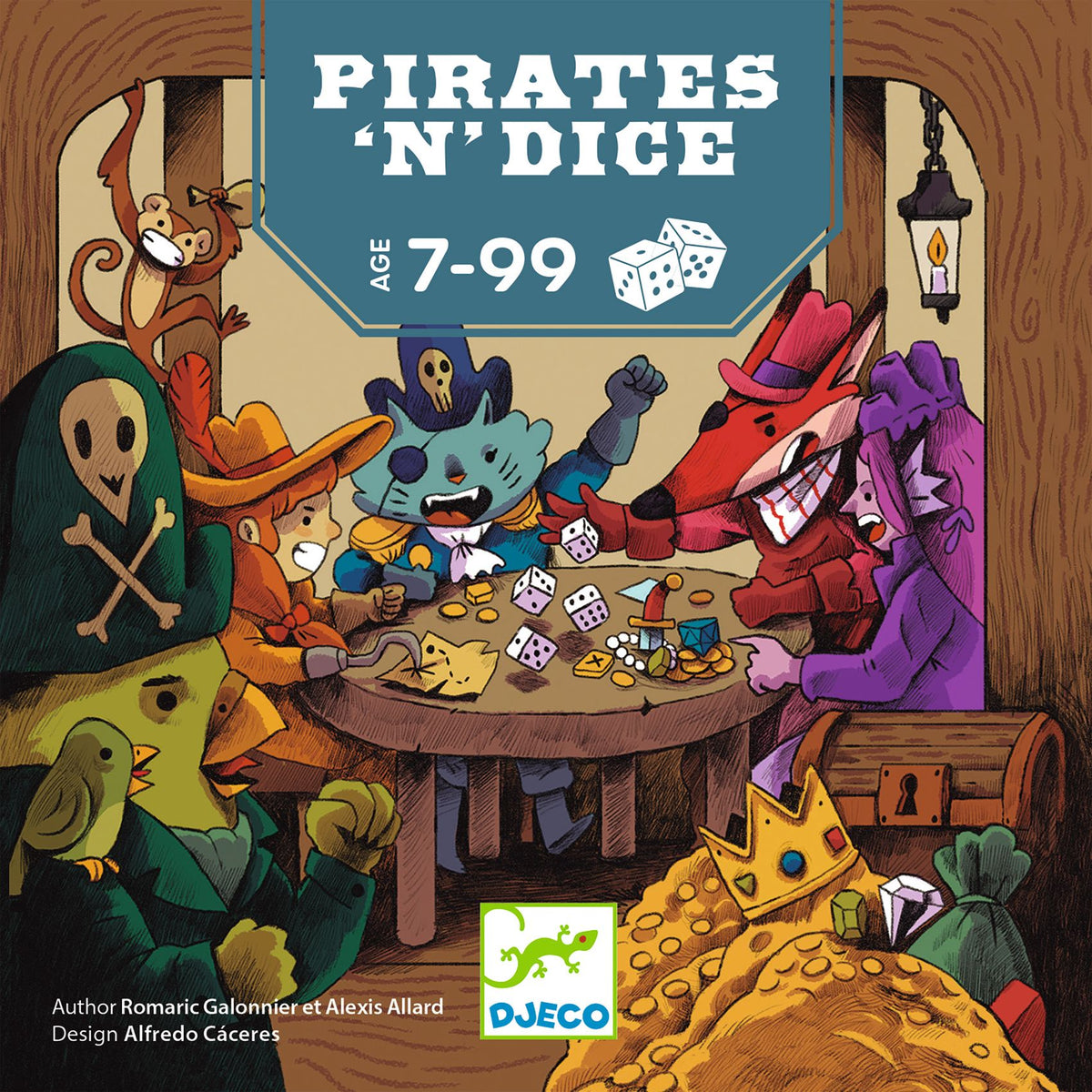 Pirates’N’Dice – jeu de dés et de paris – Djeco