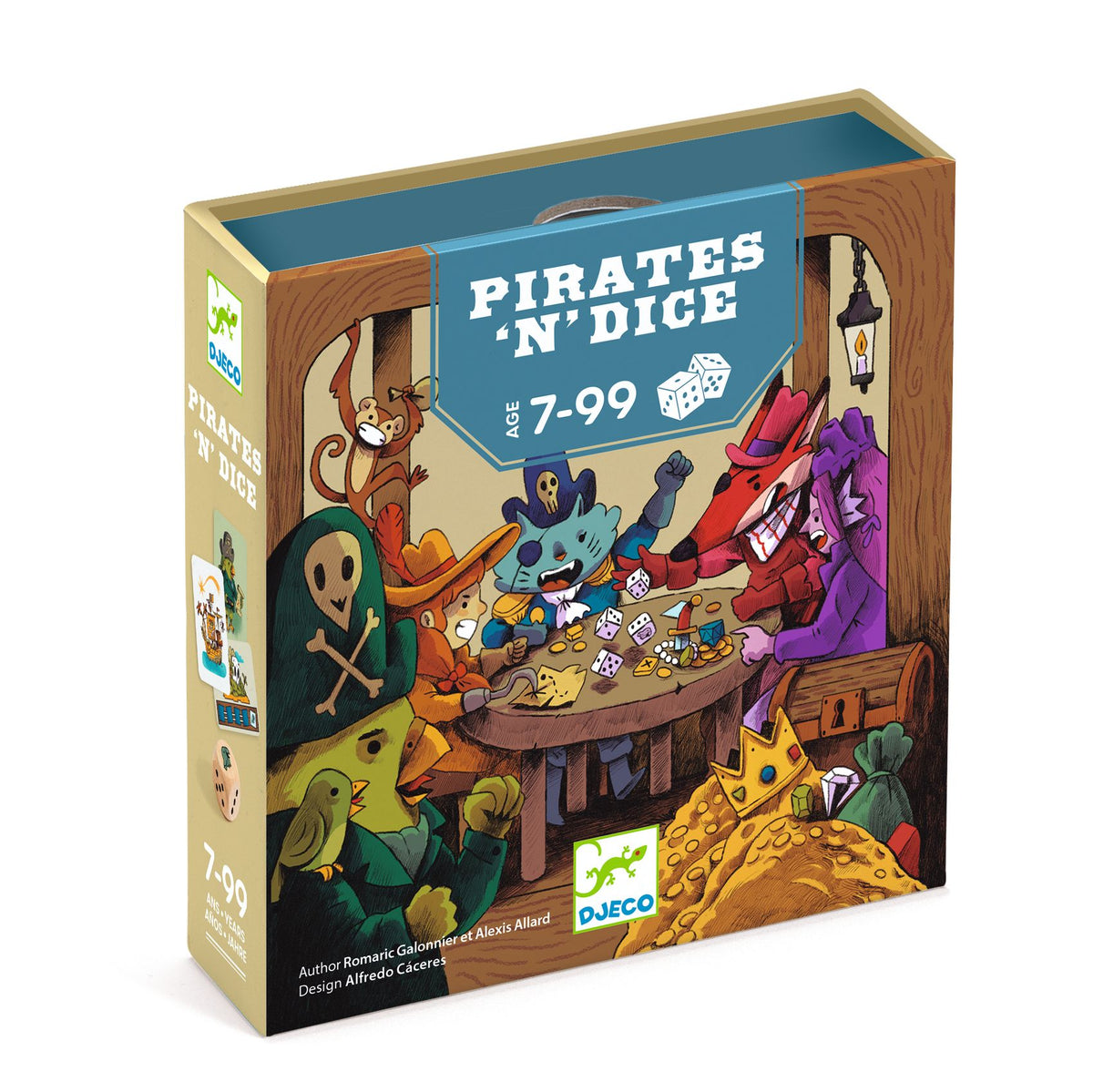 Pirates’N’Dice – jeu de dés et de paris – Djeco