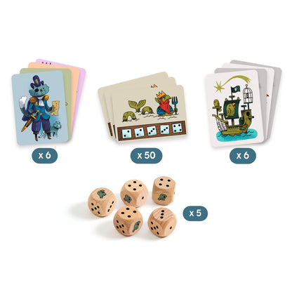 Pirates’N’Dice – jeu de dés et de paris – Djeco