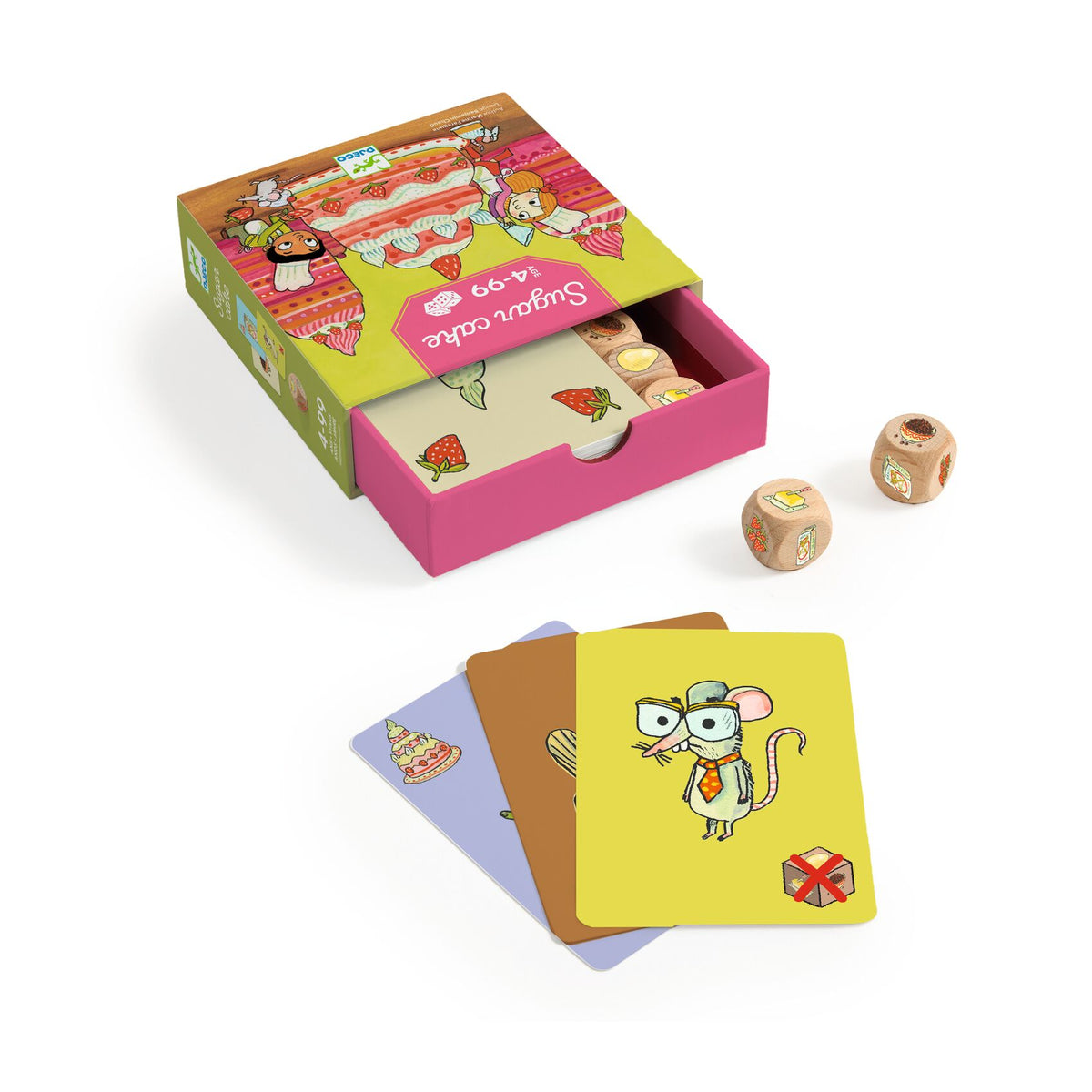 Sugar Cake – jeu de stop ou encore – Djeco