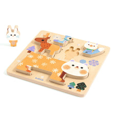 Puzzle en bois WoodyStack – Djeco
