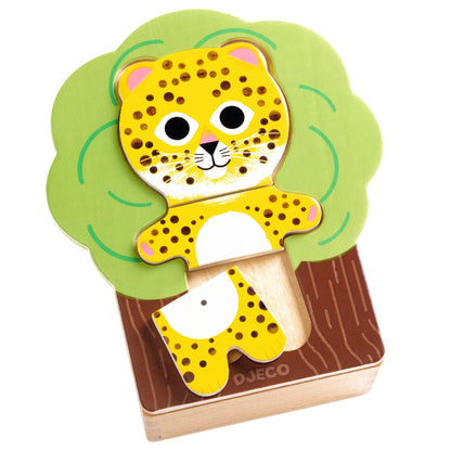 Arbramix – puzzle en bois à mixer – Djeco