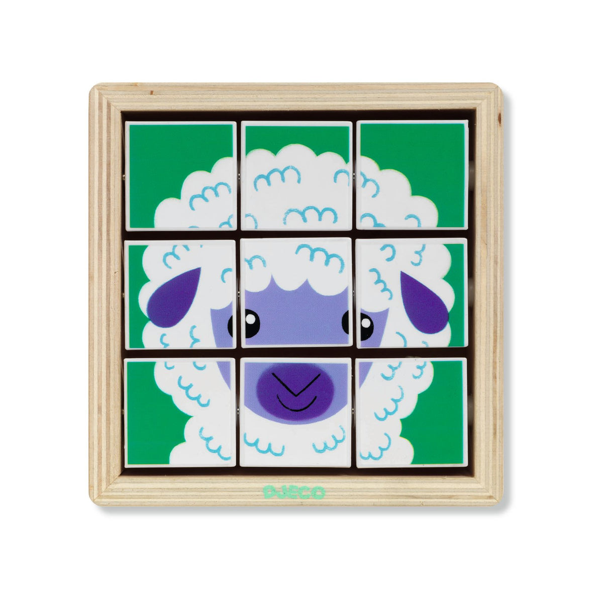 Animoroll – puzzle rotatif en bois – Djeco