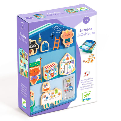InZeHouse – jeu magnétique Inzebox – Djeco