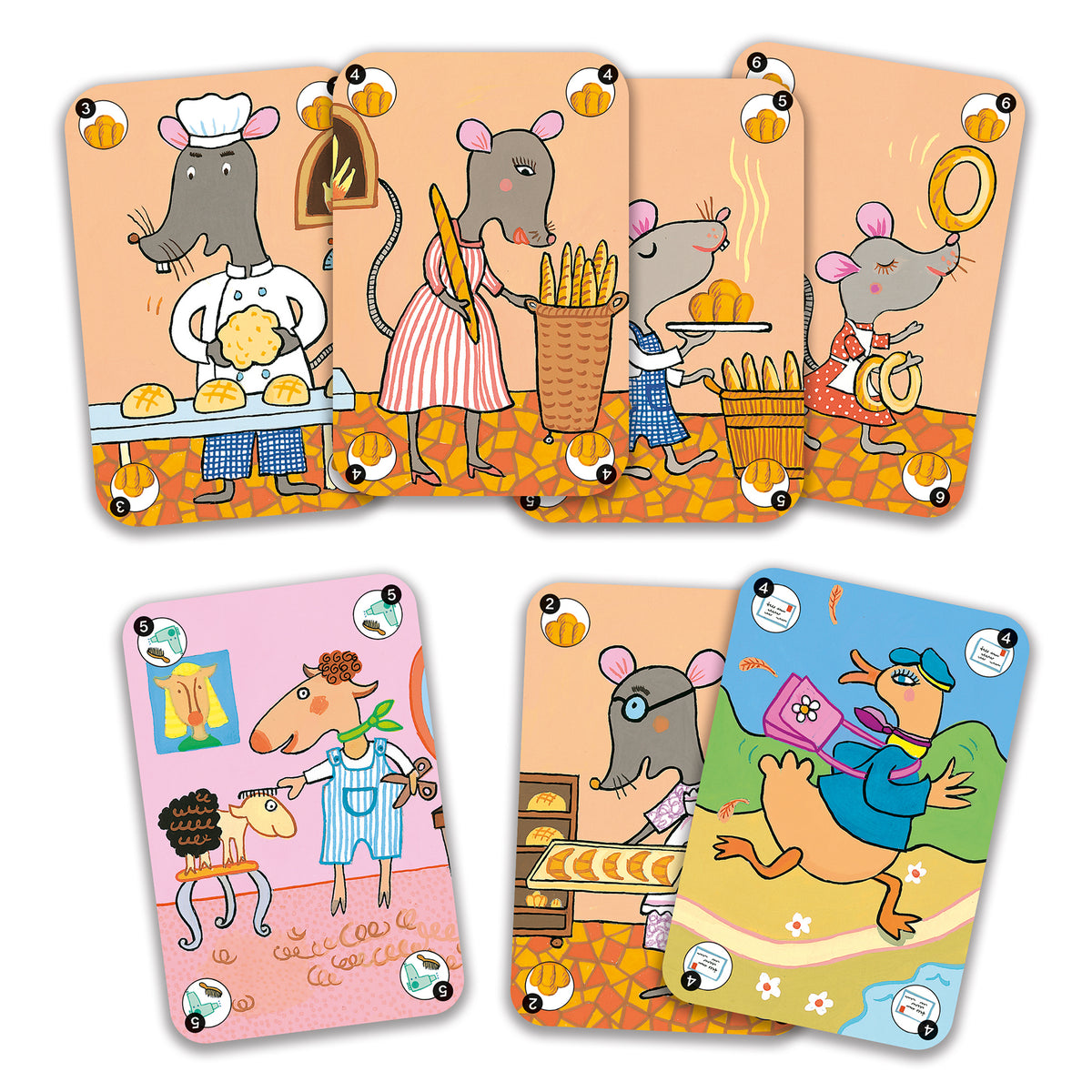 Happy Family – jeu des 7 familles – Djeco