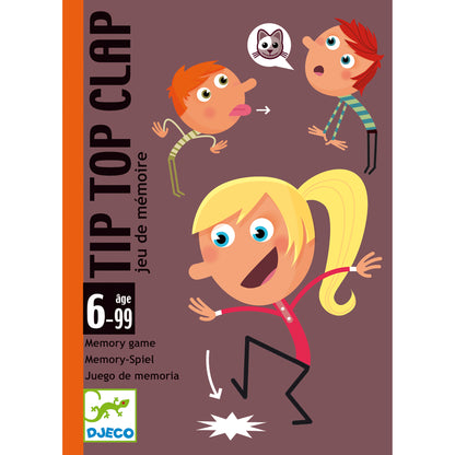 Tip Top Clap – jeu de mémoire et d’ambiance – Djeco