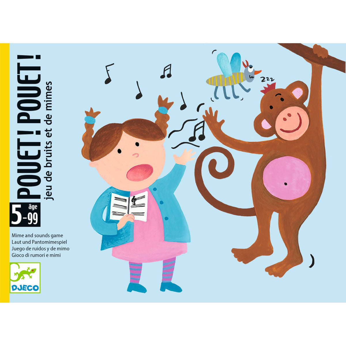 Pouet ! Pouet ! – jeu de mimes – Djeco