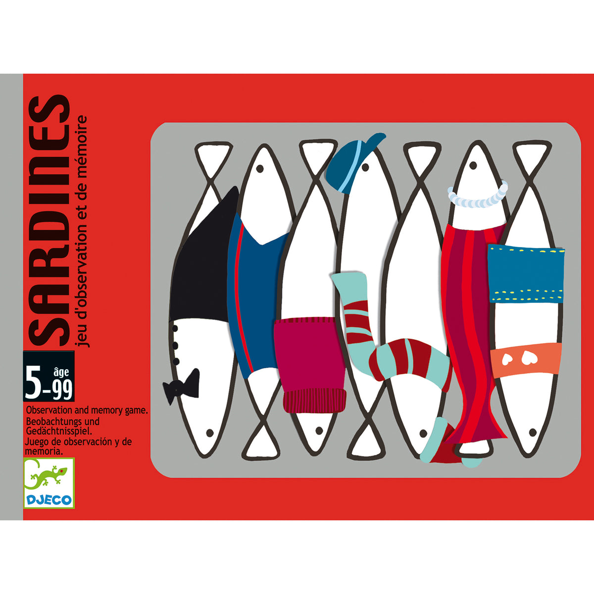 Sardines – jeu de mémoire – Djeco