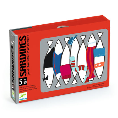 Sardines – jeu de mémoire – Djeco