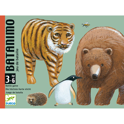 Batanimo – jeu de bataille – Djeco