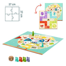 Ludo and Co Junior – jeu de l’oie et petits chevaux – Djeco