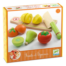 Fruits et légumes à couper en bois – Djeco