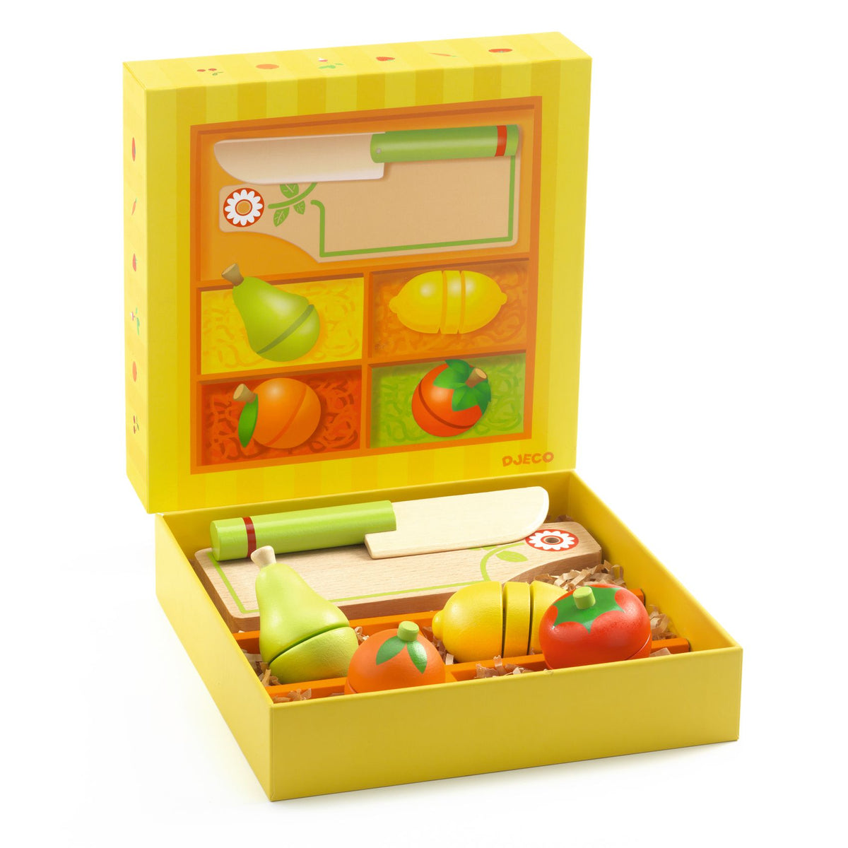 Fruits et légumes à couper en bois – Djeco