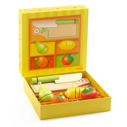 Fruits et légumes à couper en bois – Djeco