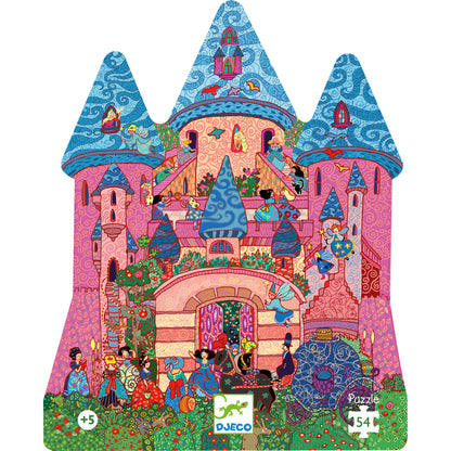 Puzzle Château féerique – 54 pièces – Djeco