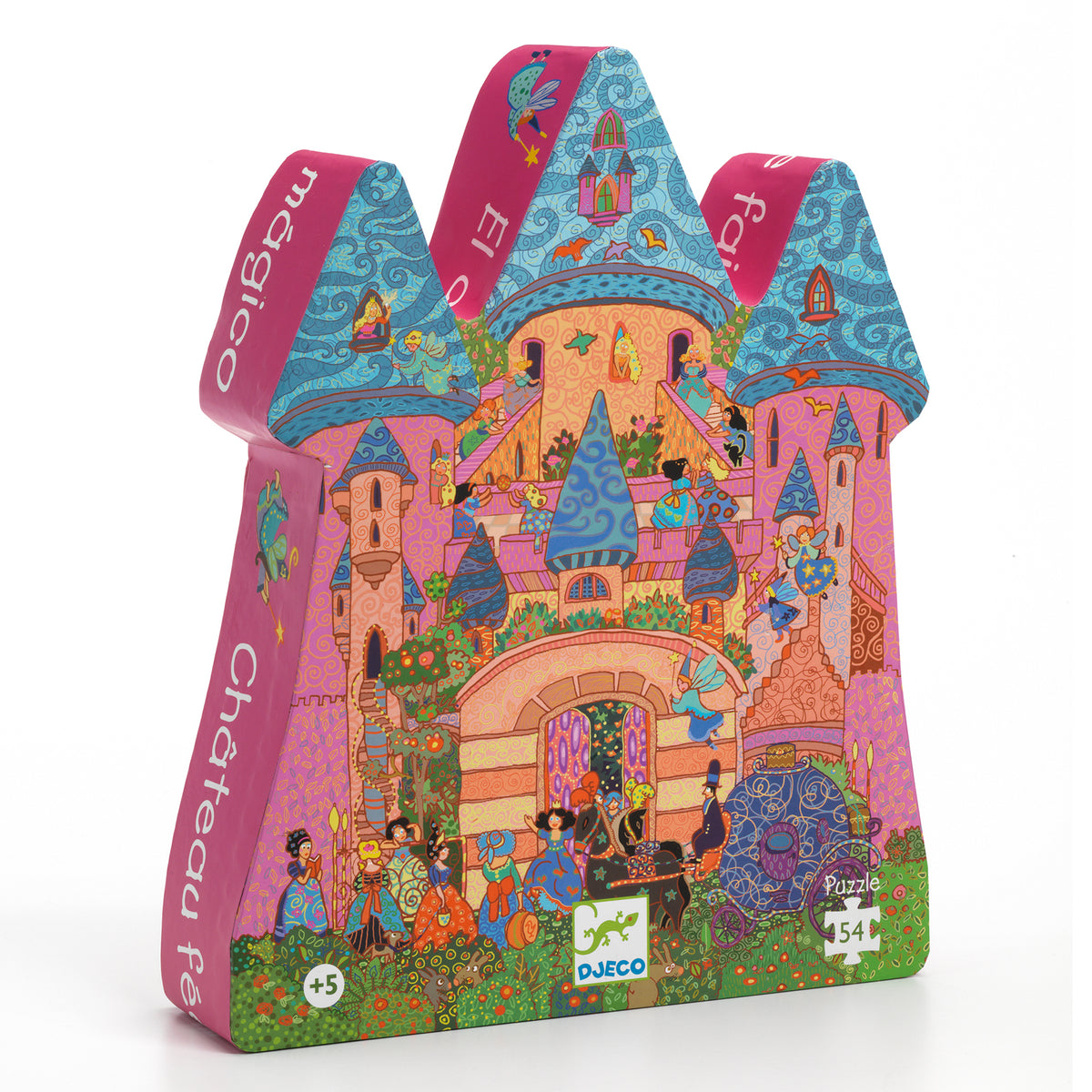 Puzzle Château féerique – 54 pièces – Djeco