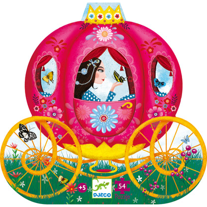 Puzzle Le carrosse d’Élise – 54 pièces – Djeco