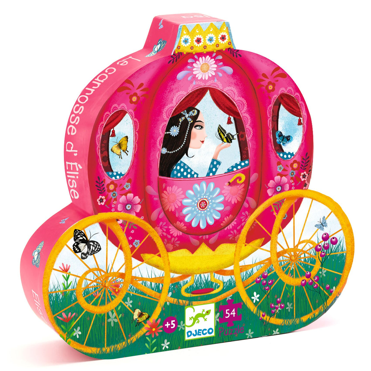 Puzzle Le carrosse d’Élise – 54 pièces – Djeco