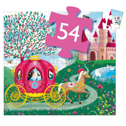 Puzzle Le carrosse d’Élise – 54 pièces – Djeco