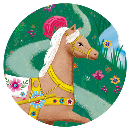 Puzzle Le carrosse d’Élise – 54 pièces – Djeco