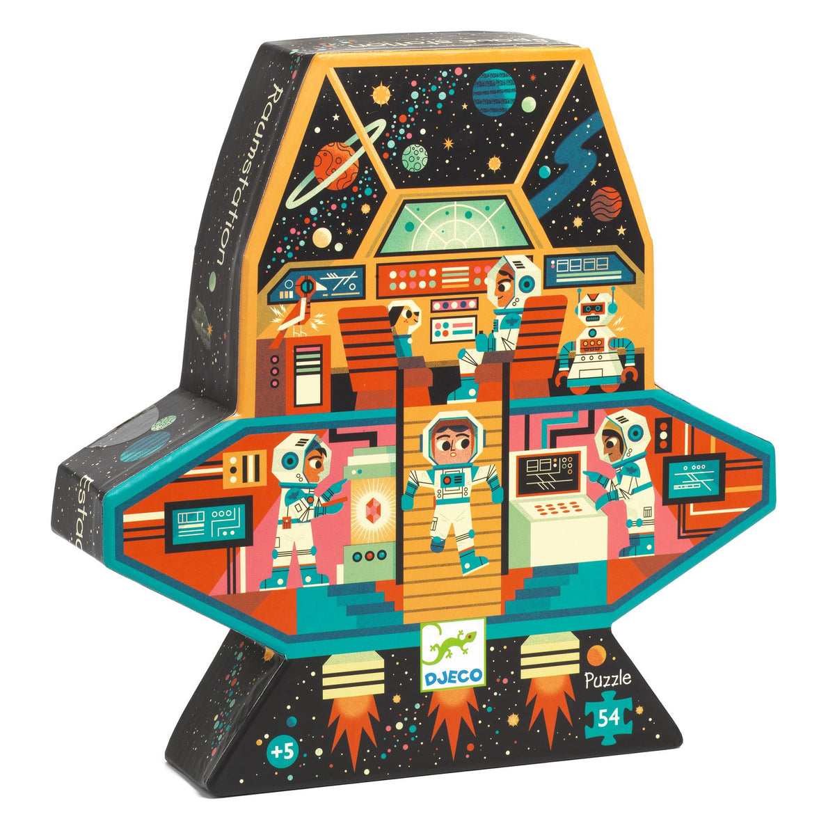 Puzzle Station spatiale – 54 pièces – Djeco