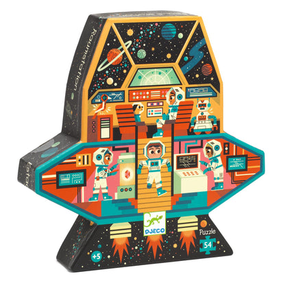 Puzzle Station spatiale – 54 pièces – Djeco