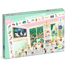 Puzzle observation L’école de danse – 100 pièces – Djeco