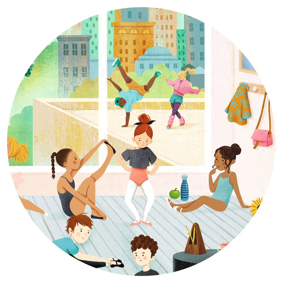 Puzzle observation L’école de danse – 100 pièces – Djeco