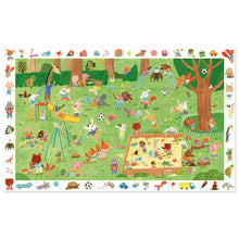 Puzzle observation Le square des petits amis – 35 pièces – Djeco