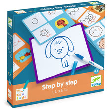 Step by step 1, 2, 3 & Co – apprendre à dessiner – Djeco
