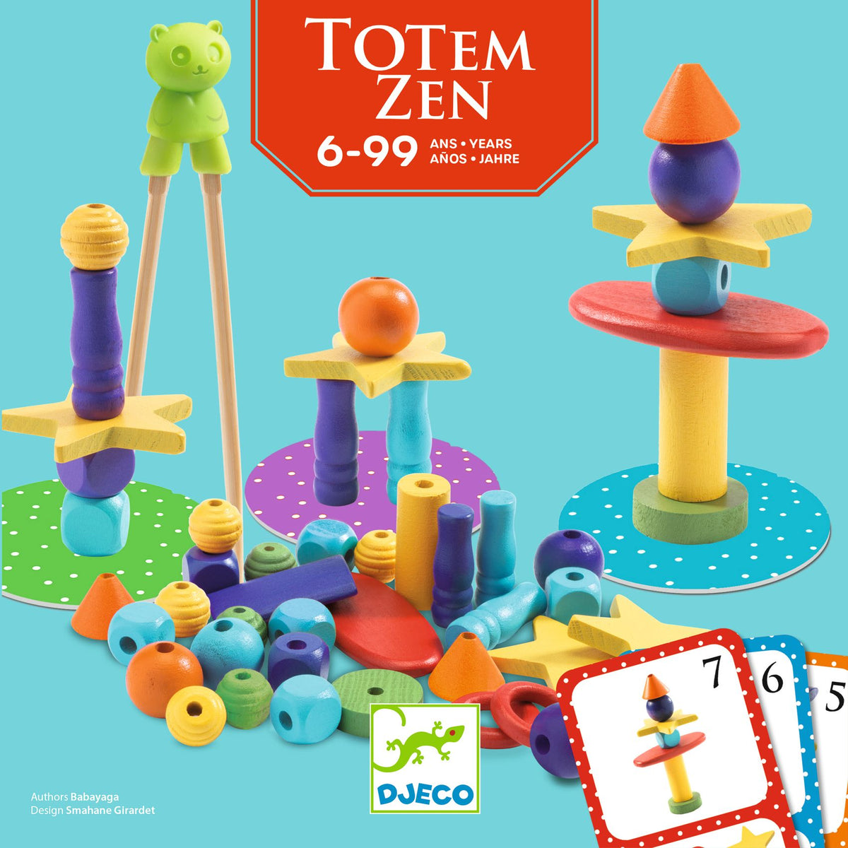 Totem Zen – jeu d’adresse et de rapidité – Djeco