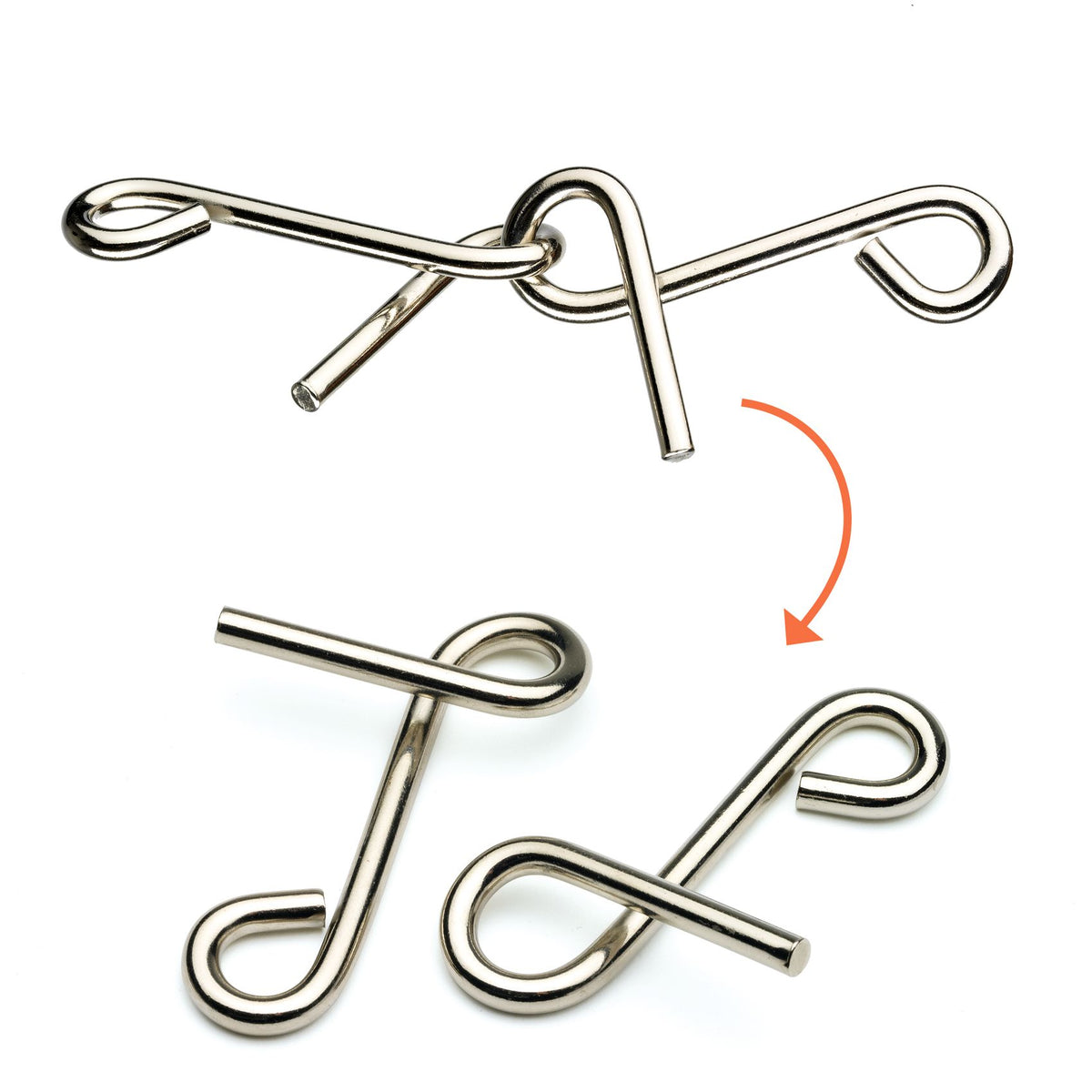 Crazix – 6 casse-tête en métal – Djeco