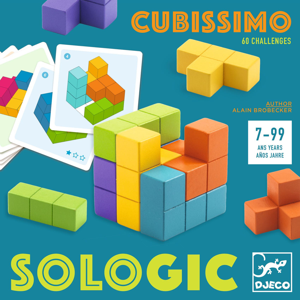 Cubissimo – jeu de logique en bois – Djeco
