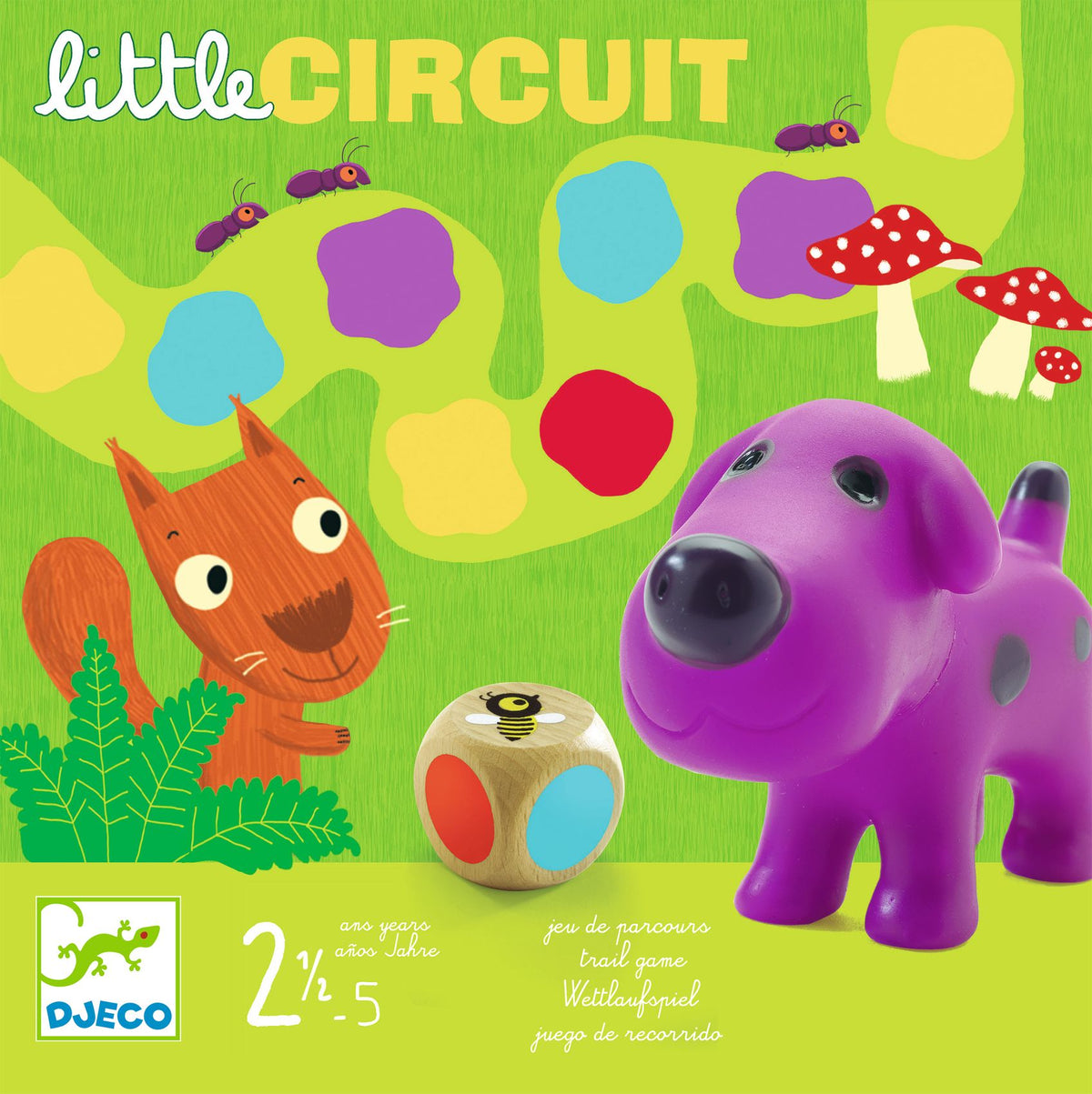 Little Circuit – premier jeu de parcours – Djeco