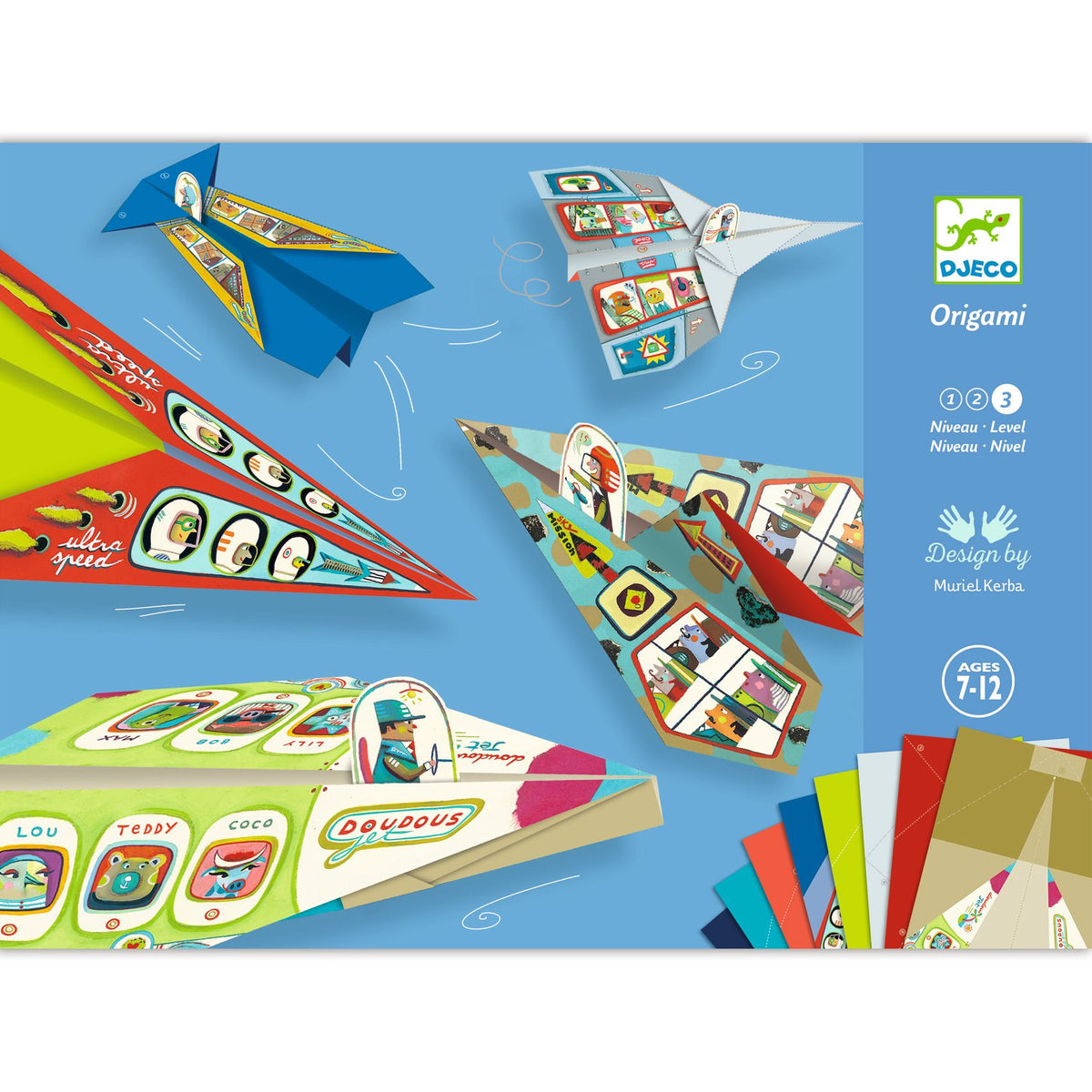 Origami Avions en papier – Djeco