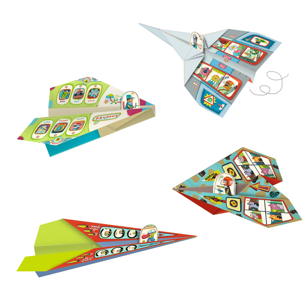 Origami Avions en papier – Djeco