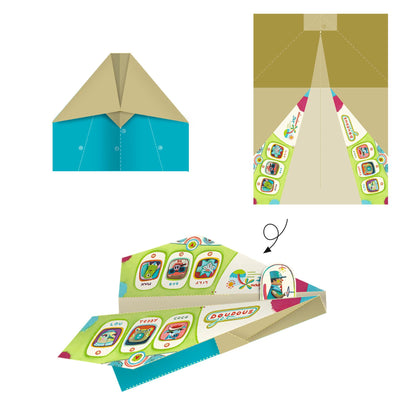 Origami Avions en papier – Djeco