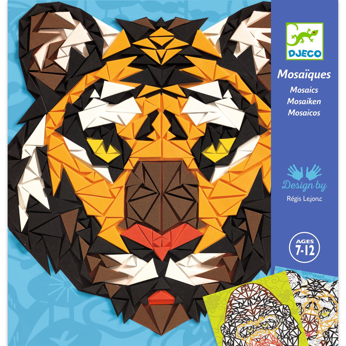 Mosaïques Khan – tigre et gorille – Djeco
