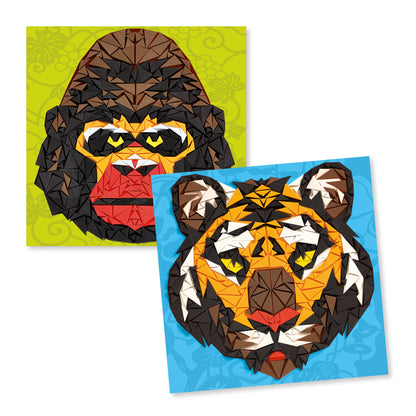 Mosaïques Khan – tigre et gorille – Djeco