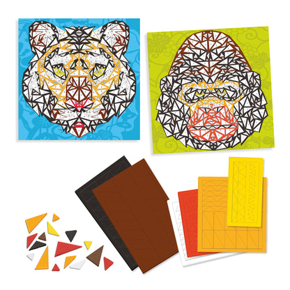 Mosaïques Khan – tigre et gorille – Djeco