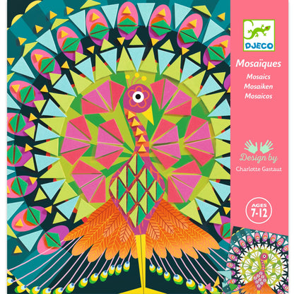 Mosaïques Coco – paon et chouette – Djeco